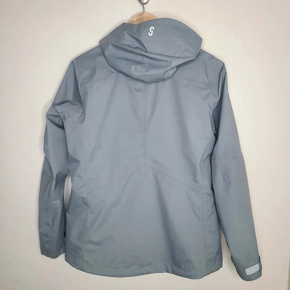 OROS SolarCore 3-in-1 Gray Blue Hooded Insulated Jacket Removable Vest Gorpcore